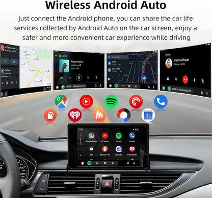 Draadloze CarPlay & Android Auto Retrofit Kit – CarPlay Adapter – Android Auto Interface – Retrofit Module – OEM Upgrade – Plug & Play Installatie – WiFi 2.4G/5.8G en Bluetooth 5.0