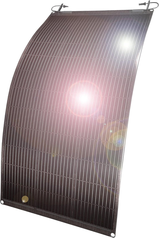 W onder Full Energy – flexibel zonnepaneel 100 W – monokristallijn, hoge efficiëntie, IP67 – voor balkon, camper, boten enz