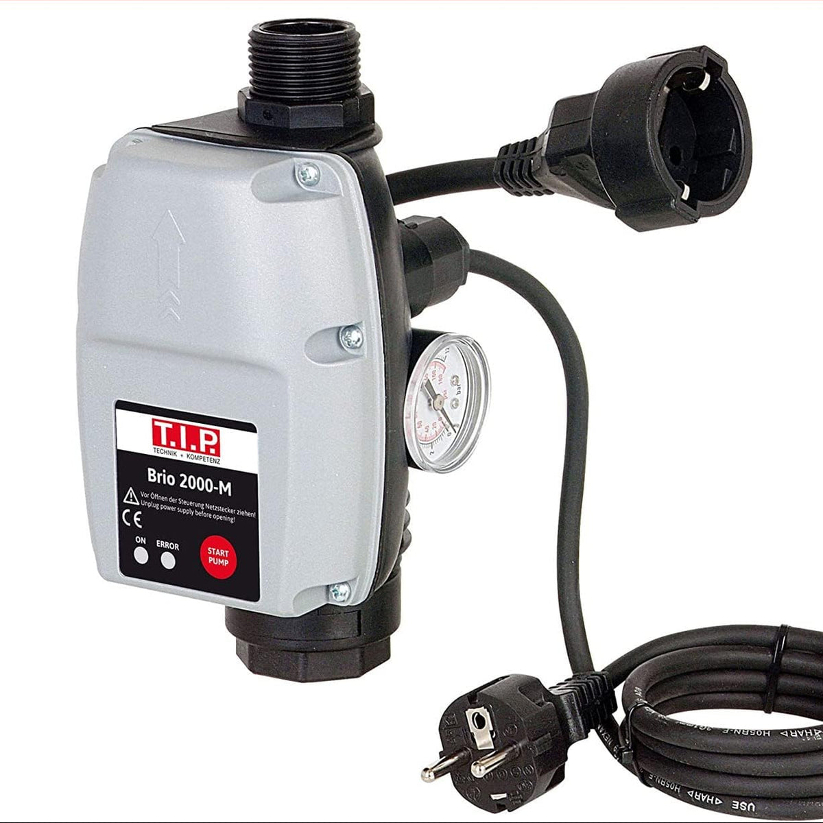 Tuinpomp – Beregeningspomp – Vijverpomp – Waterpomp – Dompelpomp – Roestvrij Staal – 800W Motor – Max 4000 L/u Debiet