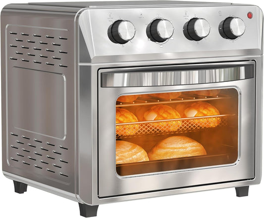 Mini Heteluchtoven – Mini Oven – Convectie Oven – Airfryer – Heteluchtfriteuse – 24 Liter Inhoud – 1600 Watt Vermogen - QUORE