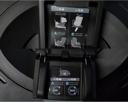 Volkswagen 11A019907 basisstation i-SENSE Flexbase i-Size ISOFIX R129/CCC Base, voor babyzitje 11A019900/11G019900
