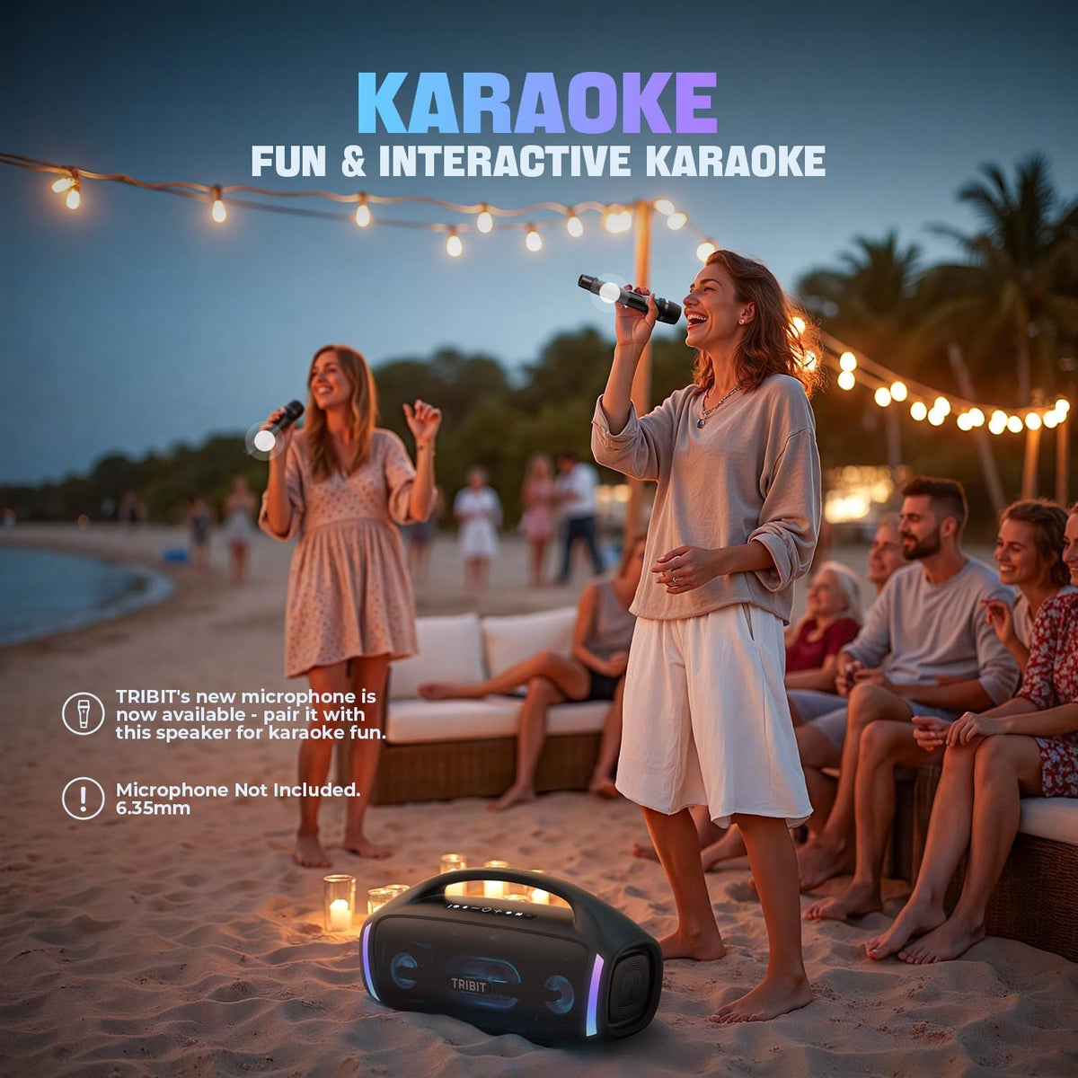 Draagbare Bluetooth Speaker – Party Speaker – Feestspeaker – Karaoke Speaker – Boombox – 200W Vermogen – IP67 Water- En Stofbestendig