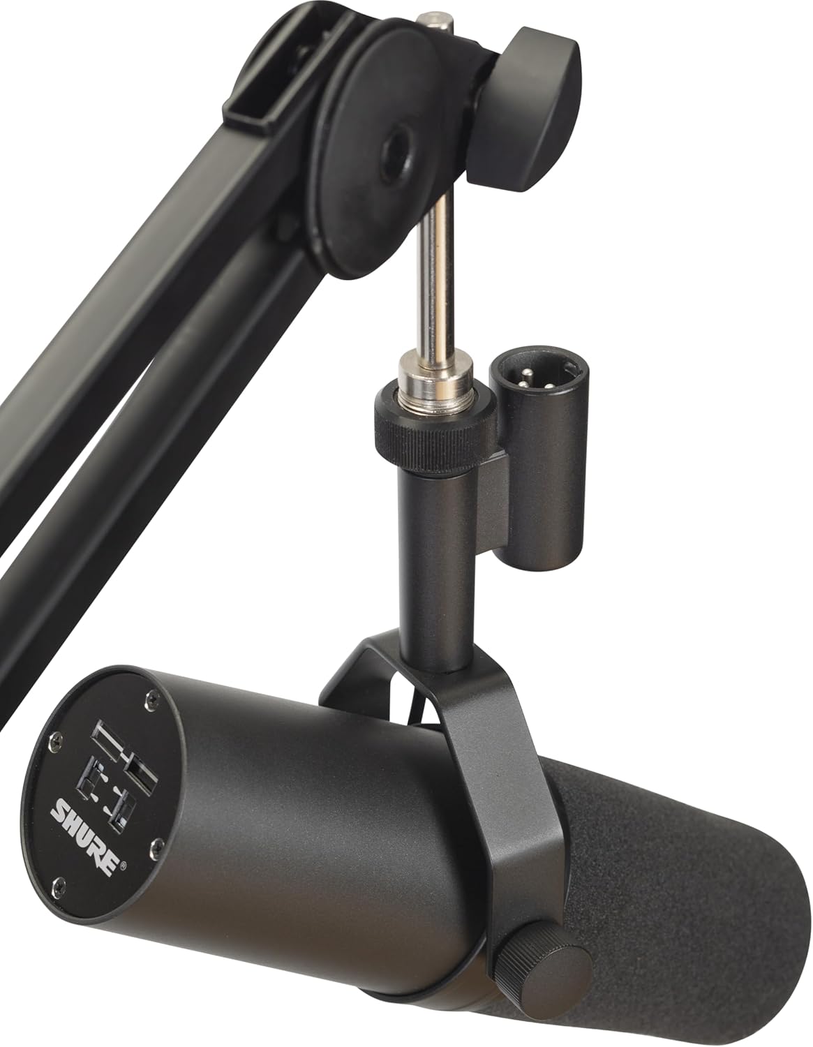 Microfoonarm – Microfoon Boom Arm – Microfoon Boom Stand – Podcast Microfoonstandaard – Bureaugemonteerde Microfoonhouder – 980 Mm Uitschuiflengte – Tot 1,1 Kg Draagvermogen