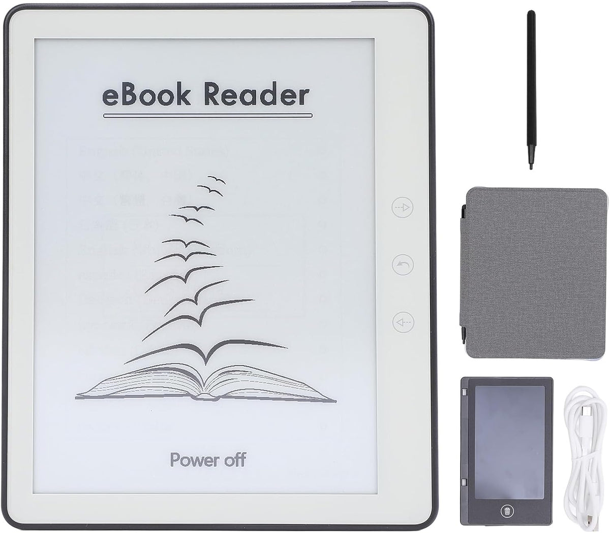 E-lezer – E-reader – E-bookreader – E-boeklezer – Android E-reader – 5,76 Inch Touchscreen – 1 GB RAM, 16 GB Opslag