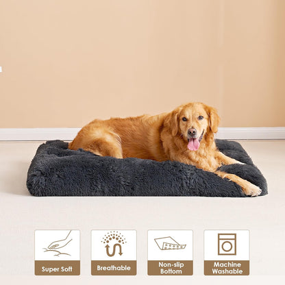 Hondenbed – Hondenkussen – Huisdierbed – Dogbasket – Hondenmand XL – Extra Groot 112x85 cm – Zacht Pluche – Antislip en Wasbaar