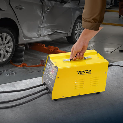 VEVOR 300 W Dent Repair Kit with Hot Air Gun, Dent Puller Automatic/Manual Welding Mode, Car Body Spot Welding Machine for Aluminium Repair