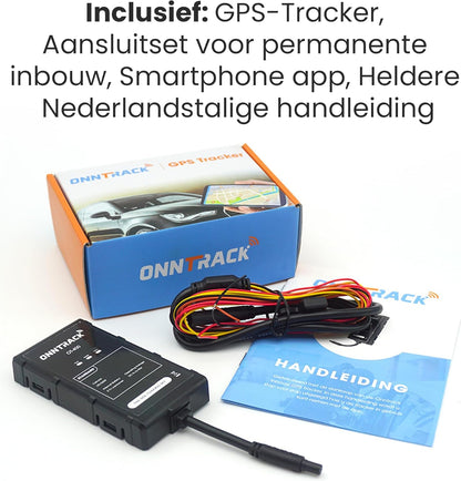 400 GPS-tracker | Ingebouwde tracker | Levenslang gratis tracking | Tracker voor auto | Peilzender | Werkt zonder abonnement