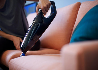 Nilfisk Easy 2-in-1 Steelstofzuiger – Snoerloze en Zakloze Stofzuiger – Steelstofzuiger en Kruimeldief, 28V – Zwart