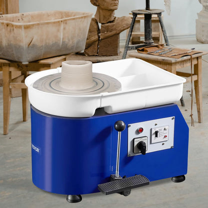 Keramische Wielmachine – Draaitafel – Pottenbakkersmachine – Keramiekmotor – Boetseermachine – 450W Motor – 28 cm Draaiplateau
