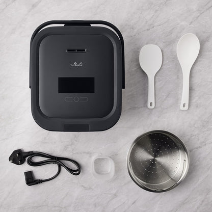 Inductie-Rijstkoker – Rijstkoker – Elektrische Rijstkoker – IH-Rijstkoker – Compacte Rijstkoker – 0,54 Liter Voor 1 Tot 3 Personen – 7 Rijststanden En 5 Multifunctionele Programma’s