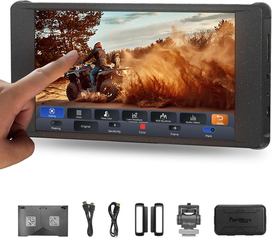 Cameramonitor – Field Monitor – Videomonitor – DSLR Monitor – Touchscreen Monitor – 5,2 Inch IPS Touchscreen – Focus Peaking & 3D LUT Uitvoer