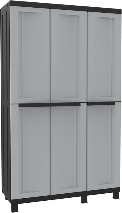Terry 1002710 High Plastic Cabinet, 3 Doors - QUORE