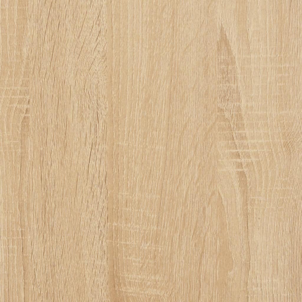 Sideboard Living Room Cabinets Living Room Angled Storage Cabinet Sideboard Sonoma Oak 102x35x55cm Wood Material - QUORE
