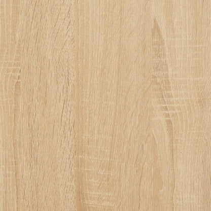 Sideboard Living Room Cabinets Living Room Angled Storage Cabinet Sideboard Sonoma Oak 102x35x55cm Wood Material - QUORE