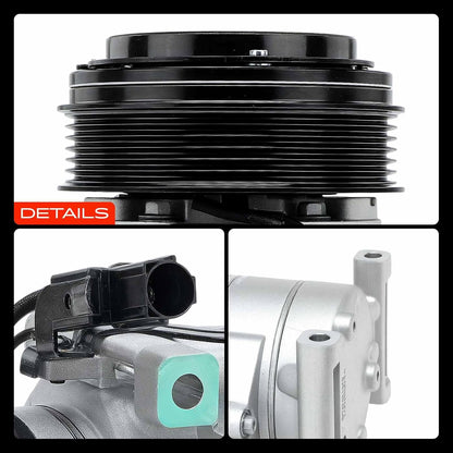 Frankberg ACP659000P Airconditioning Airconditioning Airconditioning Magnetische koppeling Compressor voor airconditioning Vervanging # ACP659000P
