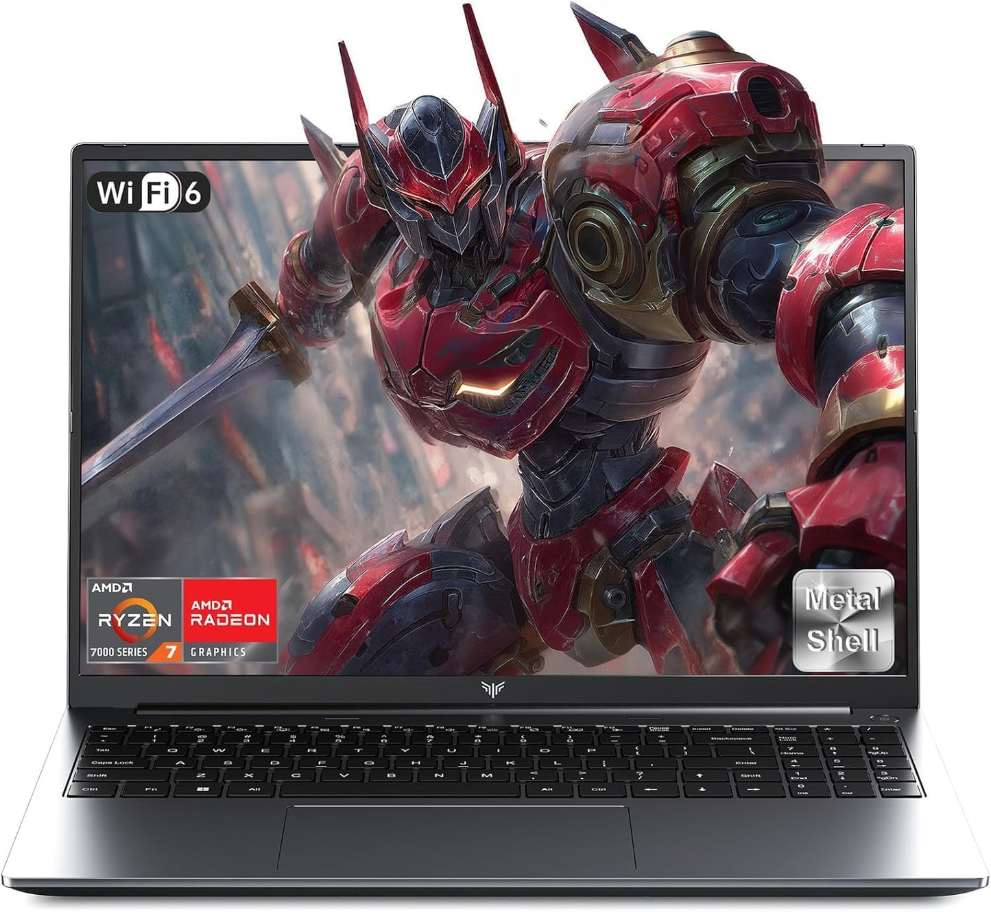 ACEMAGIC 2026 Ryzen 7 H255 Gaming Laptop (up to 4.9Hz), DDR5 16GB Ram 512GB SSD Extend to 4TB, Metal Housing, Backlit Keyboard, WiFi 6, BT5.2, Type C, Laptop Gaming 16 Inches