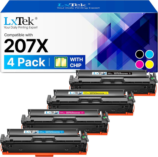 Tonercartridge – Toner Cartridge – Printcartridge – Inktcartridge – Zwart Cyaan Magenta Geel – Hoge Paginaopbrengst – Ingebouwde Chip Voor Directe Compatibiliteit