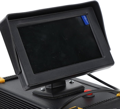 Ciciglow Draagbare metaaldetector, zeer nauwkeurige, goud- en zilverdetector met scherm voor metaaldetectie (EU-stekker 100-240 V)