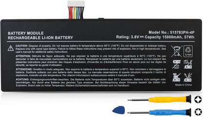 K KYUER 515783PH-4P Batterij voor Autel MaxiSYS MS909 MS919 Diagnostic Tablet, MaxiCOM MK908 Pro MK908P, MaxiIM IM608/IM608 PRO/IM608 PRO II/IM608 PRO 2, OtoSys IM600 Diagnostic Key Programming Tool