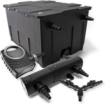 SunSun vijverfilterset voor 60.000 l met UVC 18 W, NEO8000 pomp 70 W