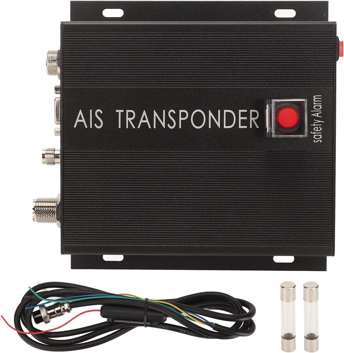 AIS Transceiver, 156.025 Tot 162.025MHz DSC Ontvangst Marine Dual Channel AIS Ontvanger Transponder met GPS Ontvanger, 3 Mode, Uitgerust met SOS Veiligheidsknop