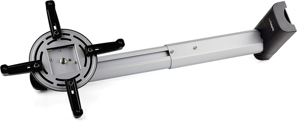 Universele Projectorwandhouder Voor Short Throw En Ultrashort Throw Projectoren – Projectorbeugel – Projectorhouder – Wandhouder – Montagebeugel – Verstelbare Arm Van 42 Tot 70,5 Cm – 360° Draaibaar En +/-25° Kantelbaar