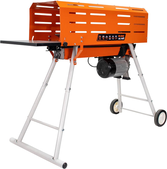 RURIS Ruris DL700-2200 W elektrische houtsplijter - met houder en kooi