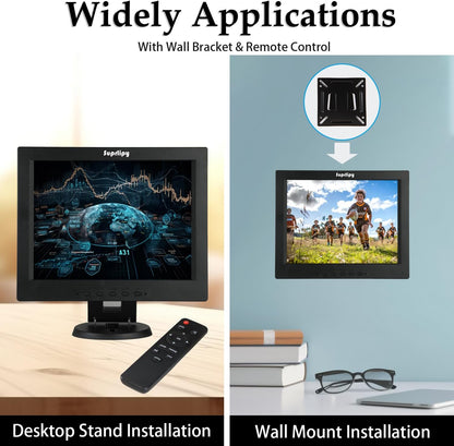 15 inch touchscreenmonitor – Touchscreen Monitor – Touchscreen Scherm – LCD-Monitor – TFT-Monitor – 1024 x 768 Resolutie – 10-Punts Capacitief Multitouch