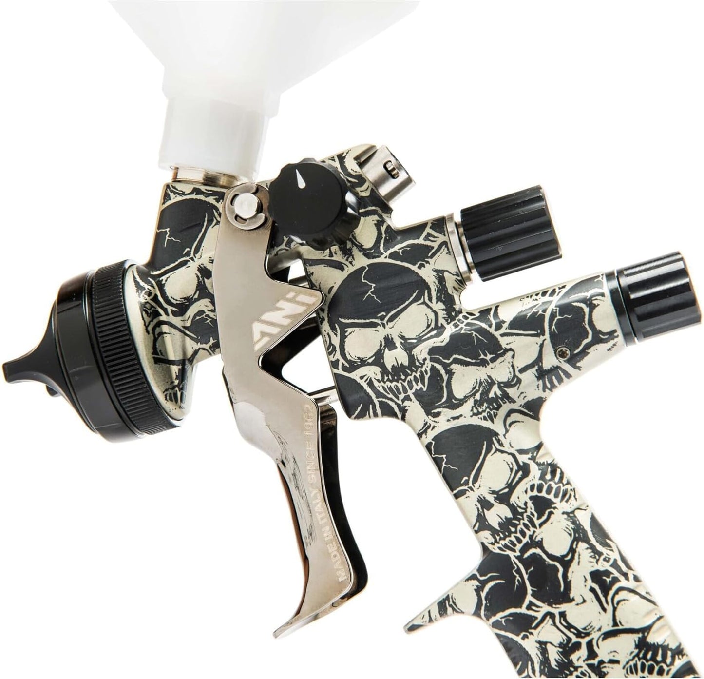 Air Pressure Spray Gun – Verfspuit – Spuitpistool – Lakspuit – HVLP Spuit – 1.3 mm Nozzle – Transparante Luchtkap – Verstelbare Spuitmodi