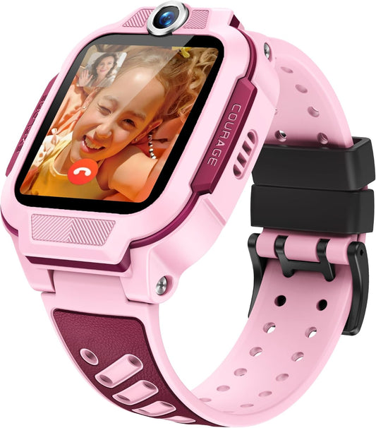 imoo Z3 Kinder Smartwatch – GPS Tracker Watch met HD Video Bellen (Wide-Angle Camera), SOS Noodknop, Ouderlijk Toezicht App, Klassenmodus, IPX8 Waterdicht 20m (Smart Watch for Kids)