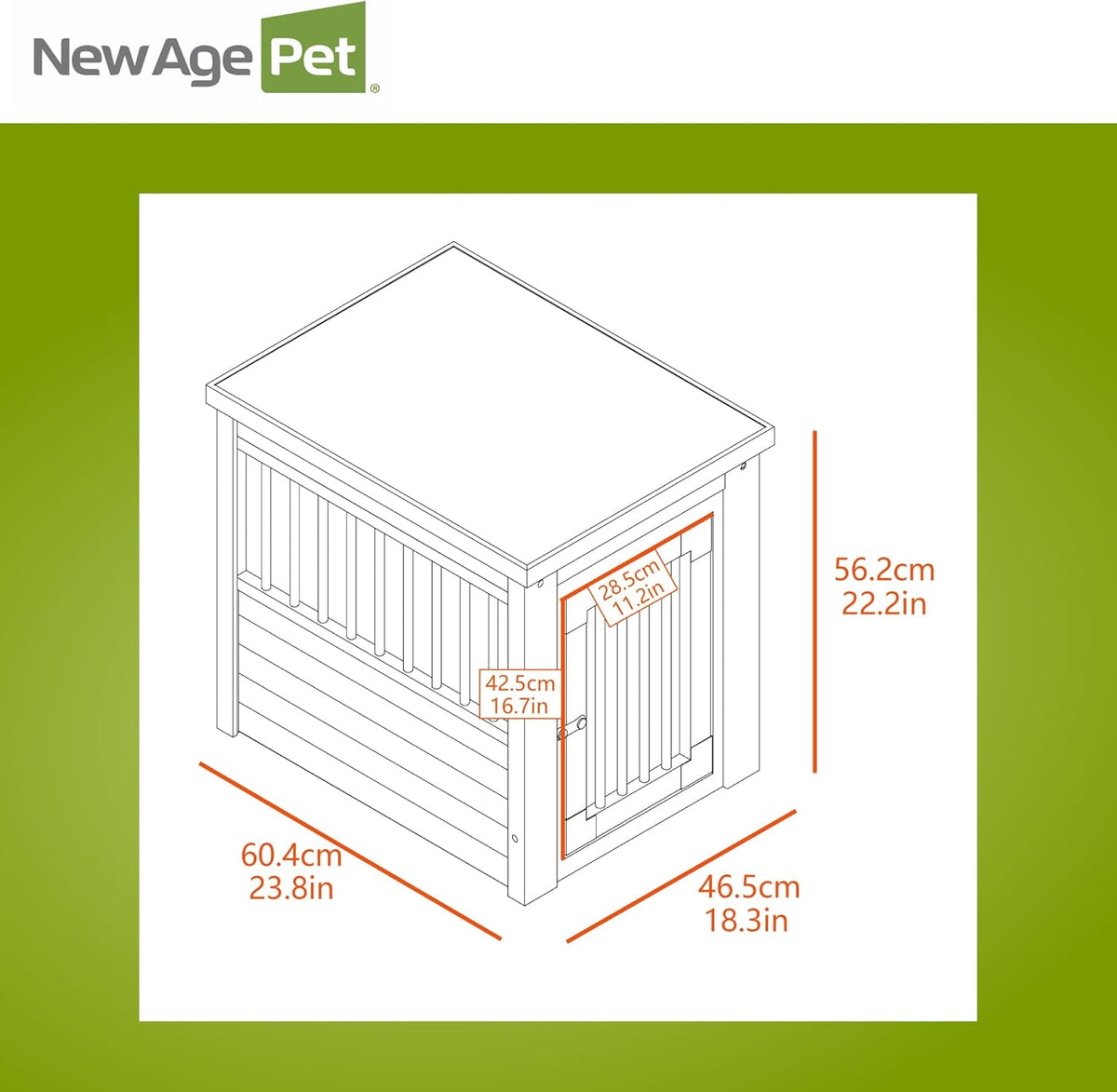 ecoFlex Pet Crate/bijzettafel