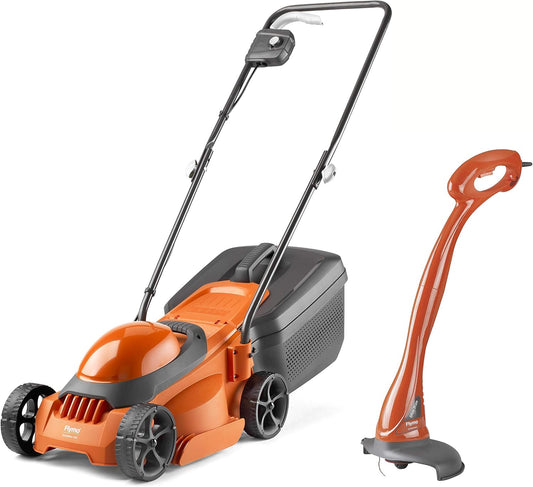 Elektrische Grasmaaier – Accu Grasmaaier – Robotmaaier – Benzinemaaier – Zomer Grasmaaier – 1000 W Motor – 30 cm Maaibreedte – 30 L Grasopvang – Inklapbare Handgrepen – MiniTrim Randen