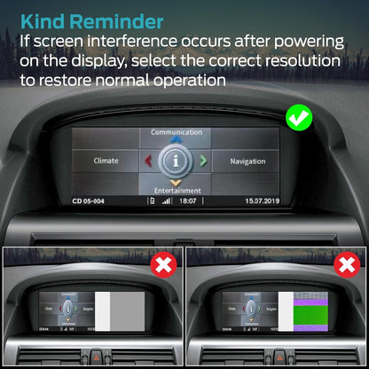 Linux-autoradio met IPS-scherm touchscreen voor BMW CCC-systeem (2003-2009): 3-serie E90/E91/E92/E93, 5-serie E60/E61, 6-serie E63/E64, Wireless CarPlay/Android Auto, AM/FM RDS-radio, DSP, Bluetooth