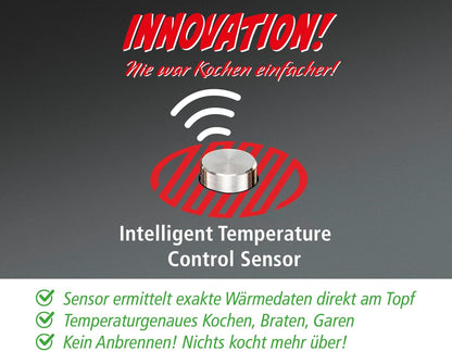 Inductiekookplaat – Enkele Kookplaat – Kookplaat – Inductiekookplaat Compact – Keramische Kookplaat – Super Plat Design – Temperatuurnauwkeurige Sensor