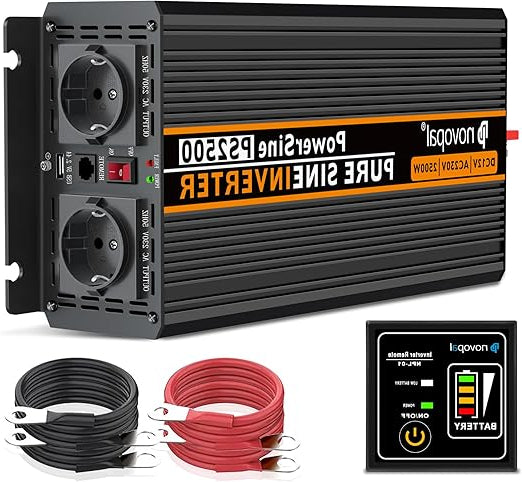 Spanningsomvormer – Omvormer – Stroomomvormer – Inverter – Converter – 2500W Vermogen – Zuivere Sinus - QUORE