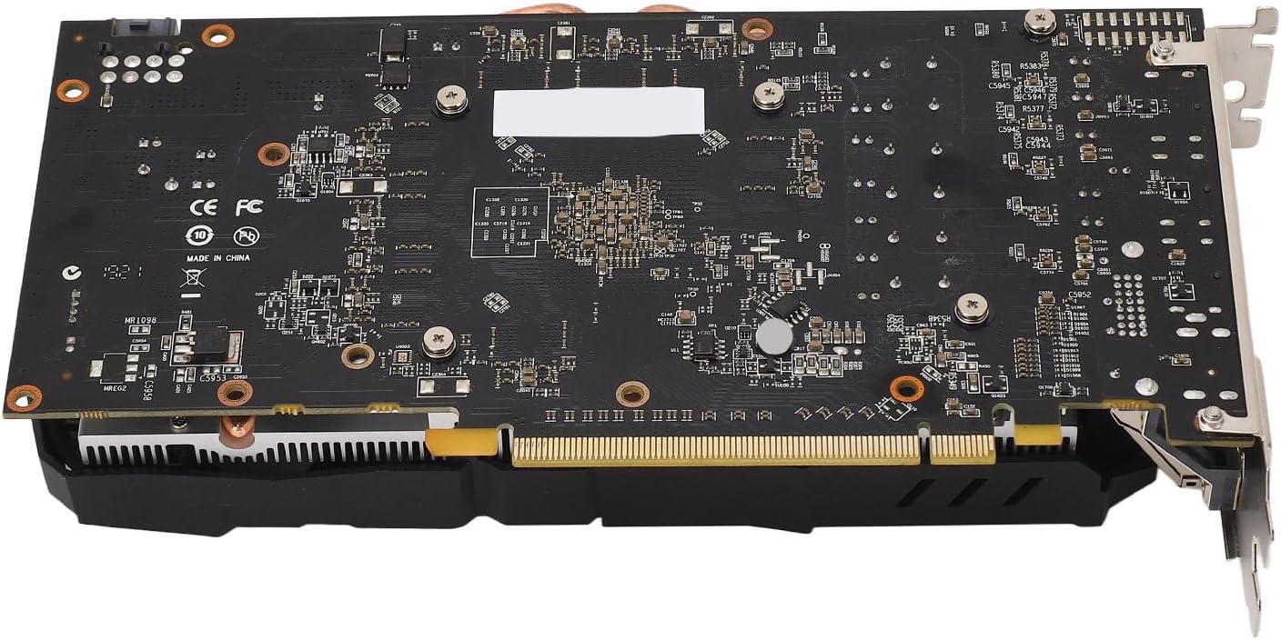 RX 580 8GB Gaming Grafische Kaart Dubbele Ventilatoren Desktop PC Plug-and-Play Stil Hoge Prestaties (580 8G D5)
