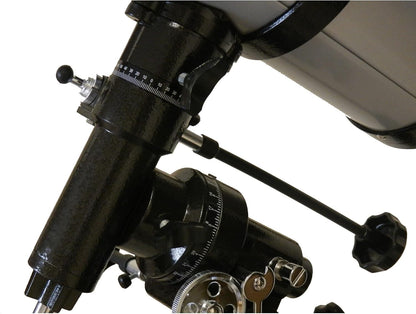 Seben 114/1000 EQ-3 Star Sheriff - reflecterende telescoop voor de astronomie incl. parallactic mount en Big Pack accessoires
