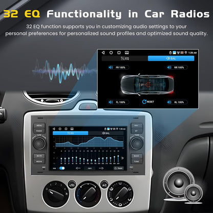Autoradio – Multimediaspeler – 2-DIN Radio – Touchscreen Stereo – Infotainmentsysteem – 7 Inch Touchscreen – Wireless CarPlay En Android Auto