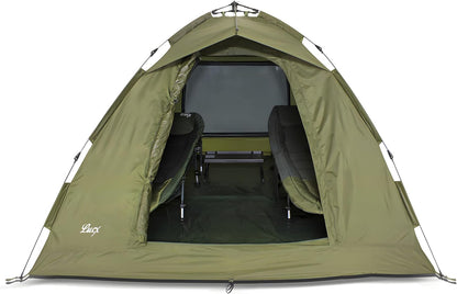Lucx® Ruck Zuck Tent, vistent, 1-2 man bivvvvy, karpertent, campingtent, secondentent, snelopbouwtent