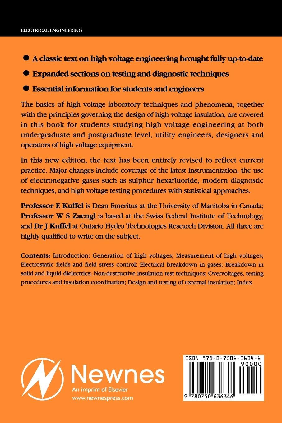 High Voltage Engineering Fundamentals