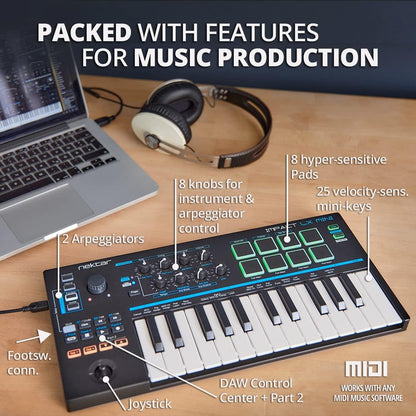 Nektar Impact LX Mini, Zwart