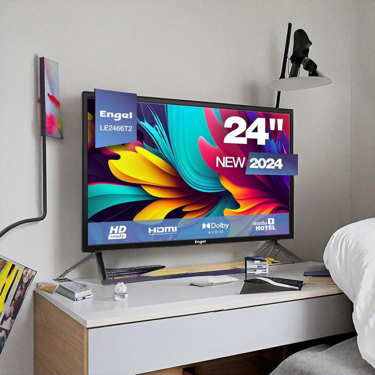 Televisione Engel LE2466T2 HD 24" LED