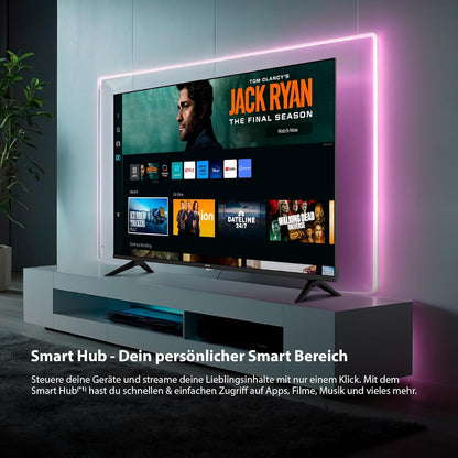 DYON ULTIMAX 40F-TI TV, 40 inch, Full HD, met Tizen OS, Triple Tuner (DVB-C/-S2/-T2), Samsung Smart & Gaming Hub, Prime Video, Netflix, Disney+, 2025