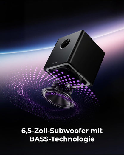 Soundbar Voor Tv – Soundbarsysteem – Tv Soundbar – Surround Systeem – Surround Set – 9.1-Kanaals Met 2 Achterluidsprekers – 470 W Met 6,5″ Draadloze Subwoofer