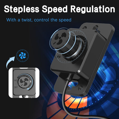 Aygrochy 200 mm inline buisventilator met variabele snelheidscontrole, afvoerventilator voor verwarming, koeling, booster, groeitenten, hydroculturen, thuisgebruik, ventilatie en afvoerluchtventilator.