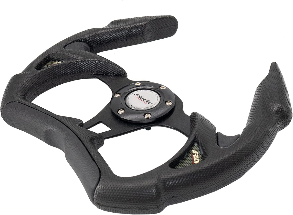 Stuurwielcover – Stuurhoes – Stuurwielkap – Autostuurbescherming – Stuurwielhoes sportief – Zwart Polyurethaan – Diameter 35 cm – Duurzaam & Antislip