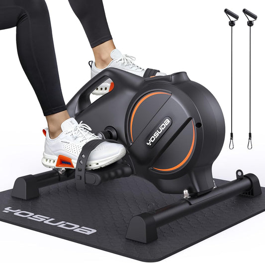 Fiets Pedal Trainer – Mini Hometrainer – Bureaufiets – Pedal Exerciser – Magnetische Fietstrainer – Compact Formaat – Verstelbare Weerstand