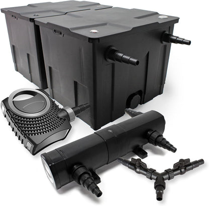SunSun filterset voor 60.000 l UVC 36 W NEO8000 pomp 70 W vijverfilterset vijver