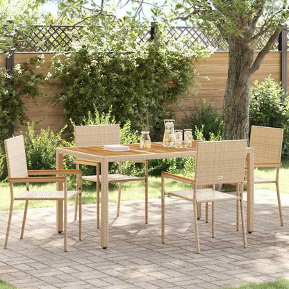 vidaXL Modern Outdoor Seating - Garden Chair, Patio Chair, Patio Lounge Furniture. Ergonomic, UV Resistant, Stackable, Weatherproof, Minimalist Design. - QUORE
