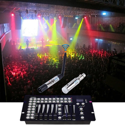 CHINLY DMX512 2,4G ISM 1 zender en 3 draadloze ontvangers, ingebouwde accu, oplaadbaar voor led-DJ, podium, bar, partyverlichting